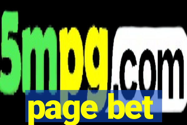 page bet